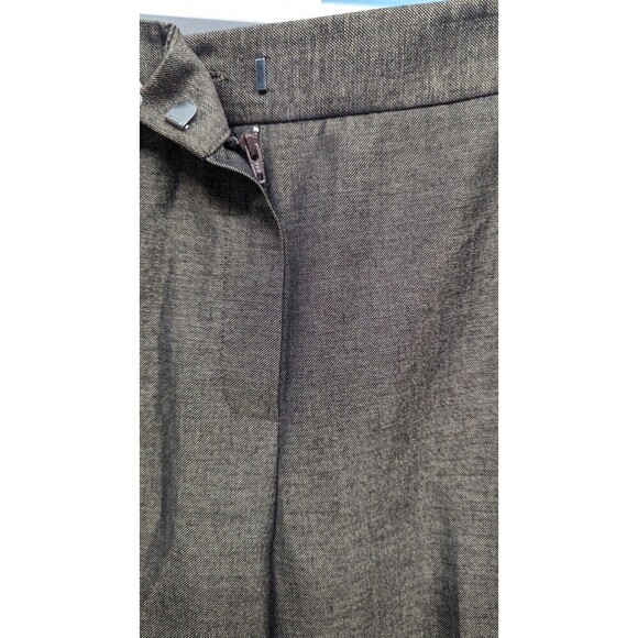 $598 Lafayette 148 NY‎ Menswear Straight Leg Dress Work Dress Pants Size 10 - Picture 2 of 4
